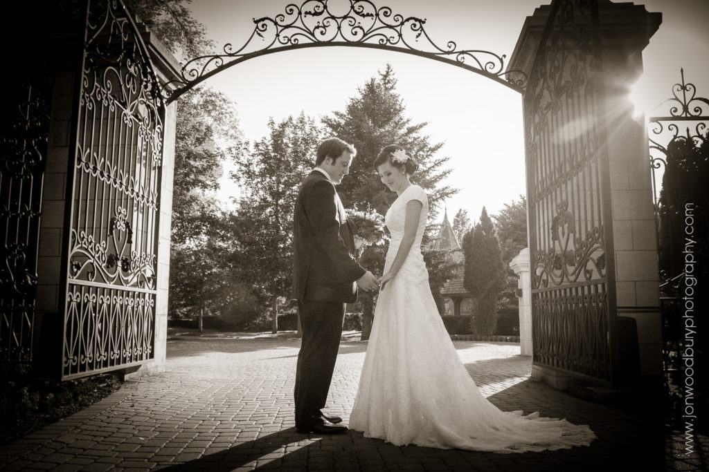 Black & White wedding photography