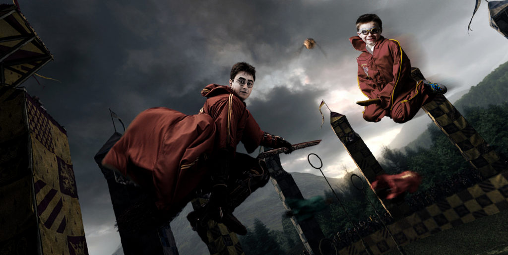 Harry Potter quidditch cosplay