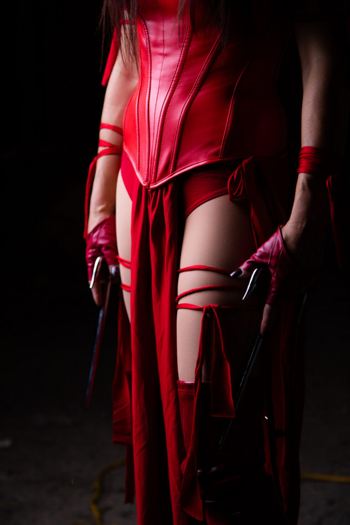 Elektra cosplay
